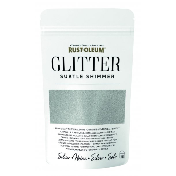 Glitter Flakes Silver 70 gr