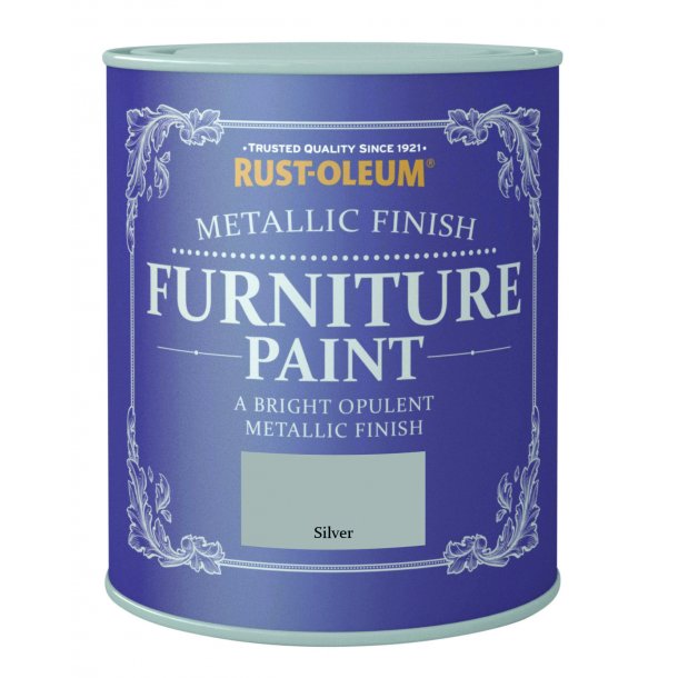 Metallic Finish Furniture Paint slv 750 ml